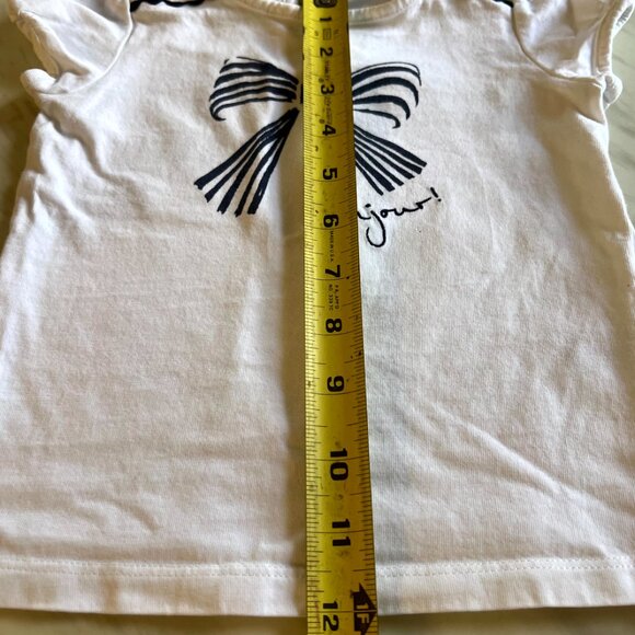 Bonjour! - Adorable Baby T Shirt by Janie and Jack - Size 2T - Picture 7 of 9